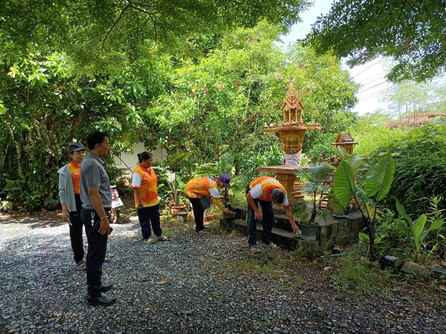วันที่ 20 มิถุนายน 2567 เวลา 13.00 น. นายทรงยศ กรุณา รองนายกเทศมนตรีตำบลกะปาง มอบหมายให้ หัวหน้าฝ่ายปกครอง งานสาธารณสุข ร่วมกับ อาสาสมัครสาธารณสุขประจำหมู่บ้าน ลงพื้นที่รณรงค์ป้องกันโรคไข้เลือดออกและมอบทรายอะเบทกำจัดลูกน้ำยุงลาย ตามโครงการรณรงค์ ป้องกัน และควบคุมโรคไข้เลือดออก ประจำปีงบประมาณ พ.ศ. 2567 ณ โรงประชุมประจำหมู่บ้าน หมู่ที่ 7 ตำบลกะปาง